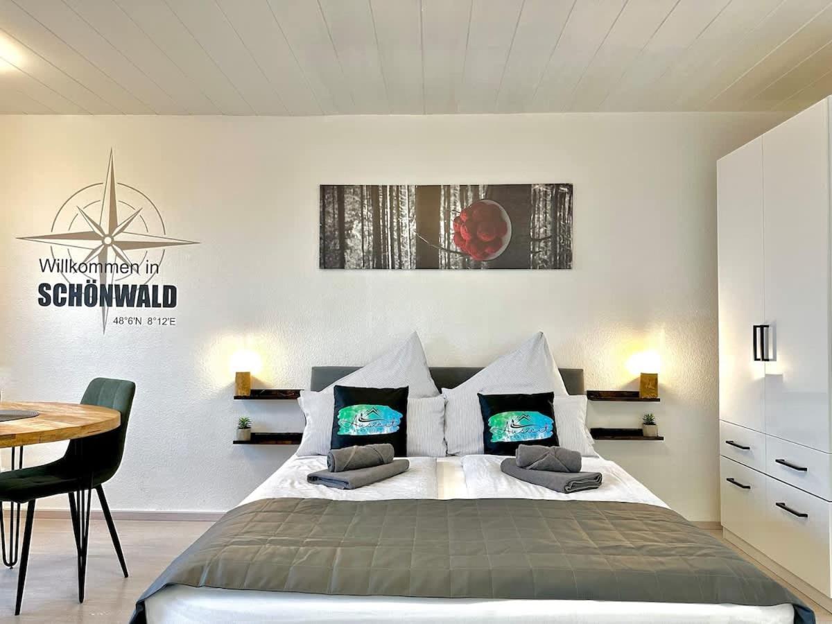 Relaxapartments Black Forest Nature Mit Beheiztem Indoor-Pool Und Sauna - Sonnenbalkon Mit Blick Ins Gruene, Schnelles Internet, Naehe Triberger Wasserfaelle, Fuer Bis Zu 2 Personen Schönwalde Екстериор снимка